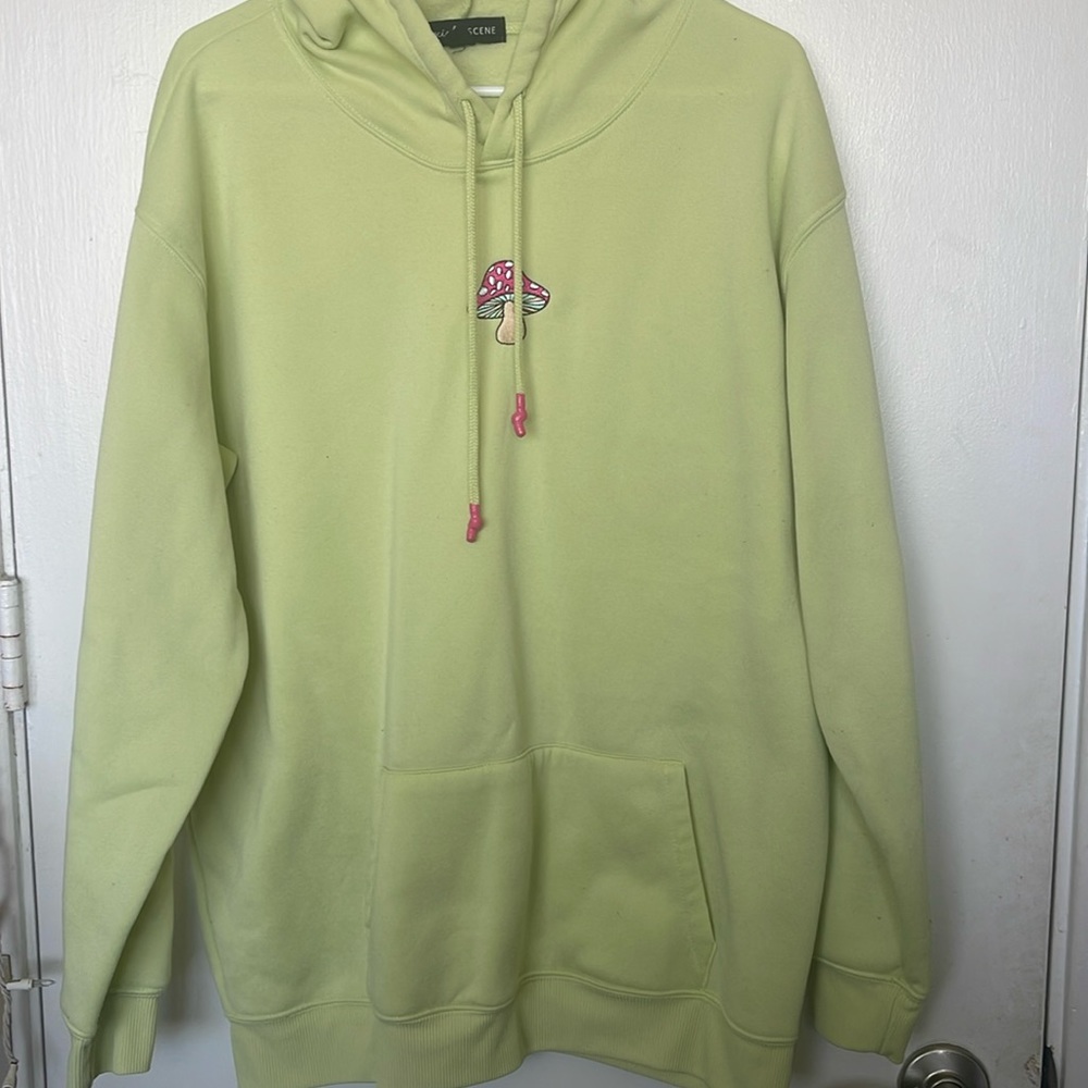 GREEN XL HOODIE